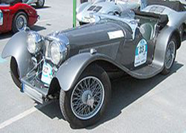Jaguar SS 100. 1938 Jaguar SS100